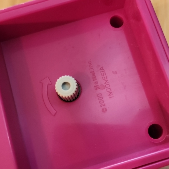 Barbie Wind-Up Washing Machine Vintage 2000's Dollhouse Toy - Picture 7 of 7